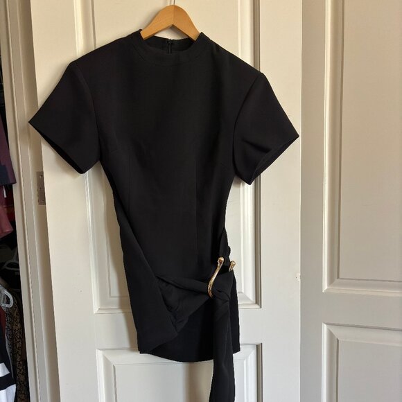 Black Lioness T-Shirt Dress - Picture 1 of 8